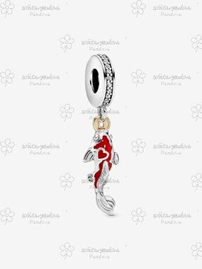 Pandora Good Fortune Carp Fish Dangle Charm